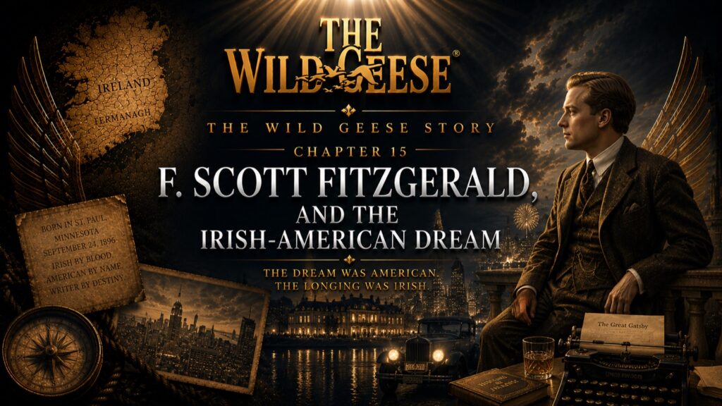 The Wild Geese Story, Chapter 15: F. Scott Fitzgerald and the Irish-American Dream — The Dream Was American. The Longing Was Irish.
