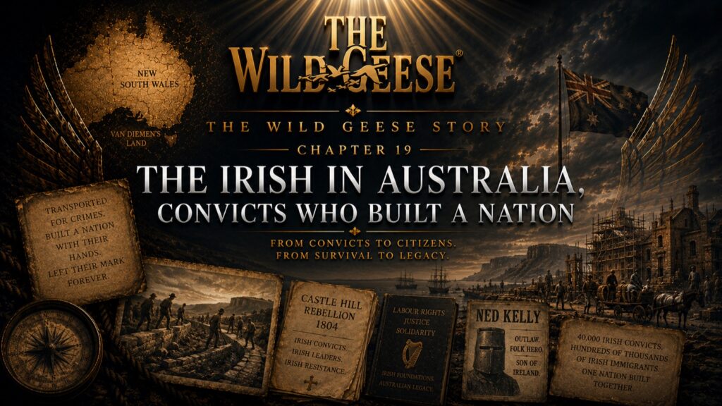 The Wild Geese Story, Chapter 19: The Irish in Australia — Convicts Who Built a Nation