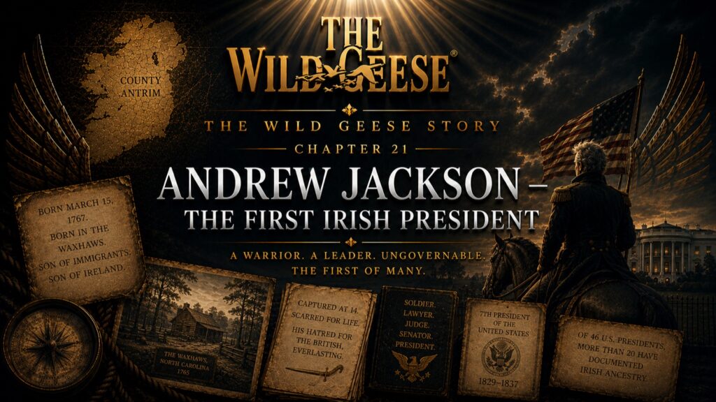 The Wild Geese Story, Chapter 21: Andrew Jackson — The First Irish President