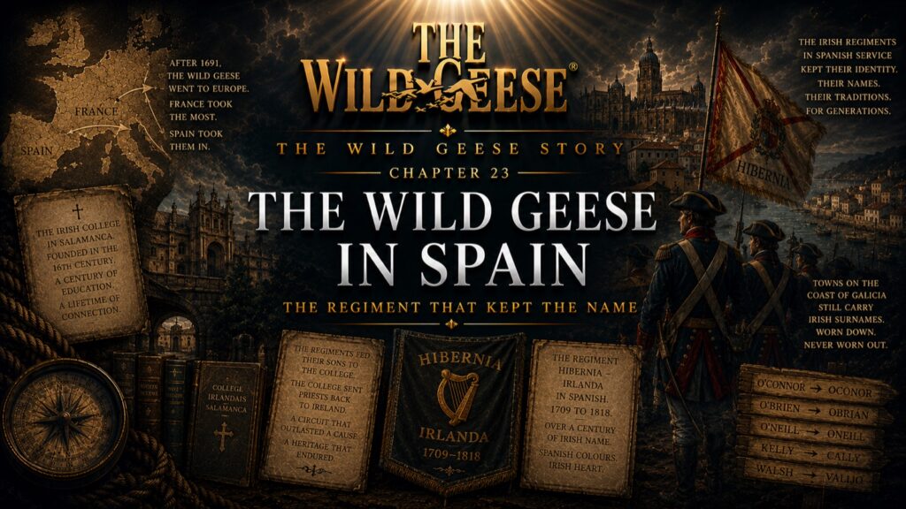 The Wild Geese Story, Chapter 23: The Wild Geese in Spain — The Regiment That Kept the Name