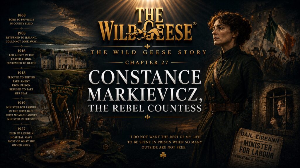 The Wild Geese Story, Chapter 27: Constance Markievicz — The Rebel Countess