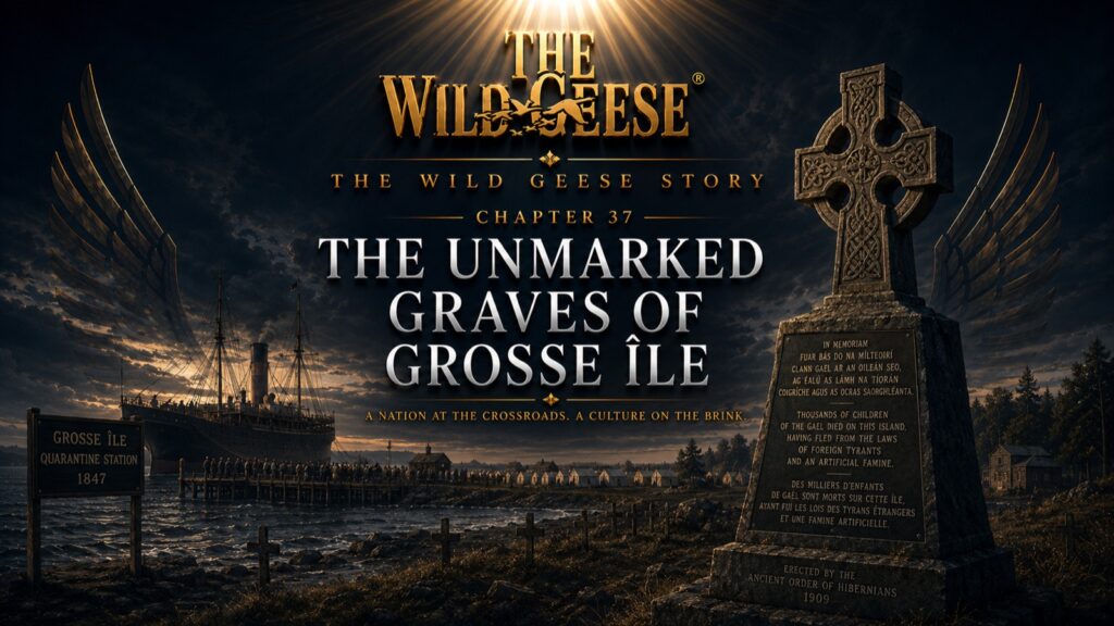The Wild Geese Story, Chapter 37: The Unmarked Graves of Grosse Ile