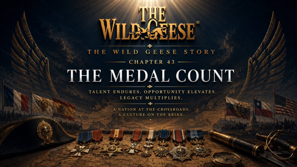The Wild Geese Story, Chapter 43: The Medal Count
