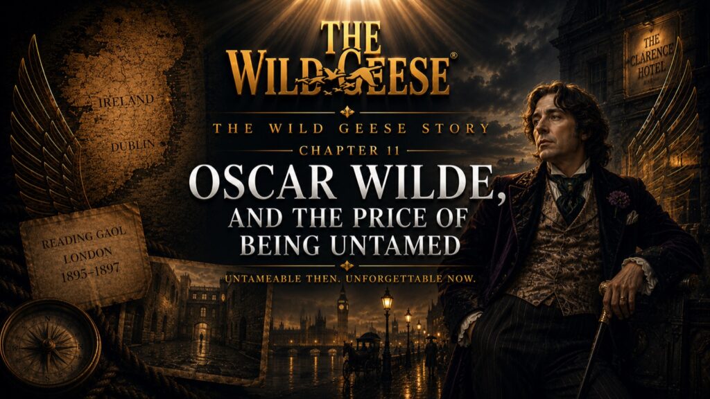 The Wild Geese Story, Chapter 11: Oscar Wilde and the Price of Being Untamed — Untameable Then. Unforgettable Now.
