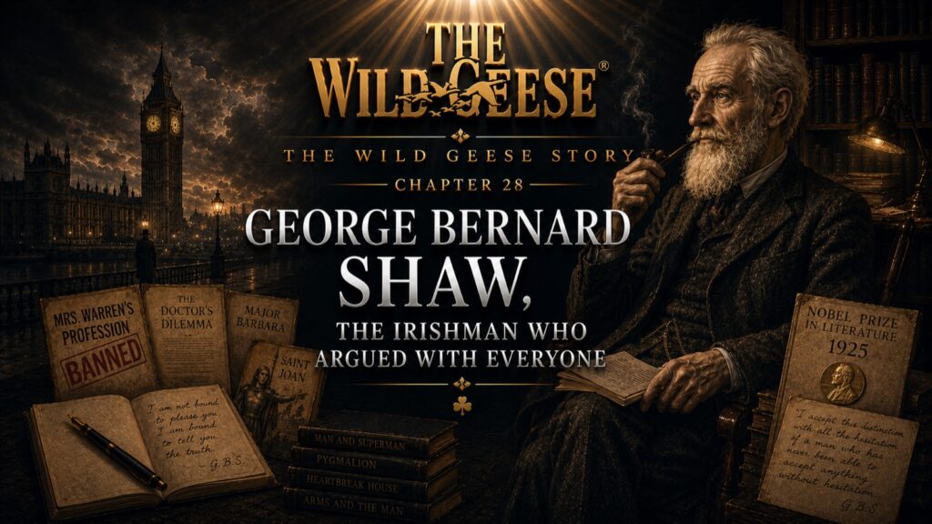 The Wild Geese Story, Chapter 28: George Bernard Shaw and the Irishman Who Argued with Everyone